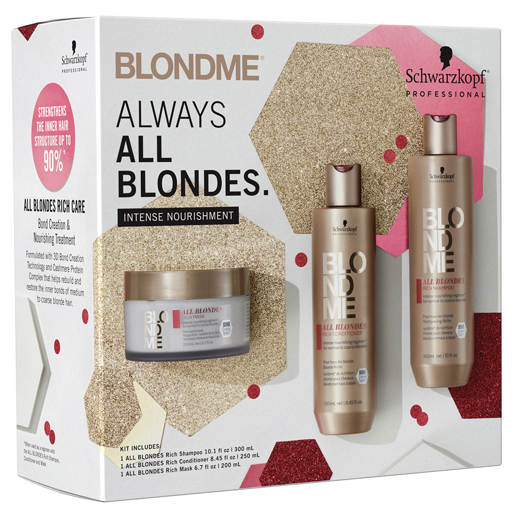 Schwarzkopf BLONDME ALL BLONDES RICH Holiday Kit